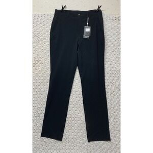 Levelwear Stephen Golf Pants Mens 30x32 Black Slim Straight Durable Stretch NWT